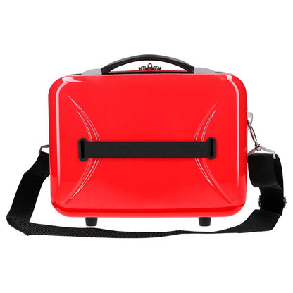 Maleta trolley ABS roja de Mickey Disney con correa - 3