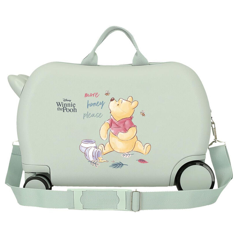 Maleta trolley ABS verde claro de Winnie the Pooh Disney - 3
