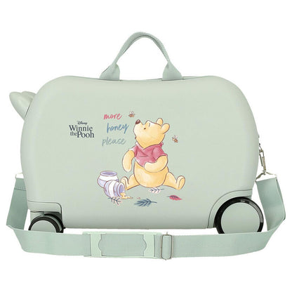 Maleta trolley ABS verde claro de Winnie the Pooh Disney - 3