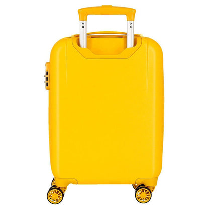 Maleta trolley amarilla de Winnie the Pooh con cuatro ruedas - 3