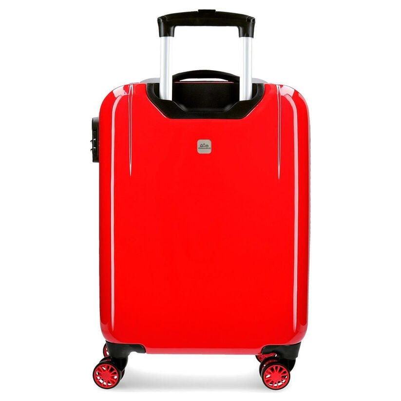 Maleta trolley ABS blanca de Mickey Disney con cuatro ruedas dobles - 3