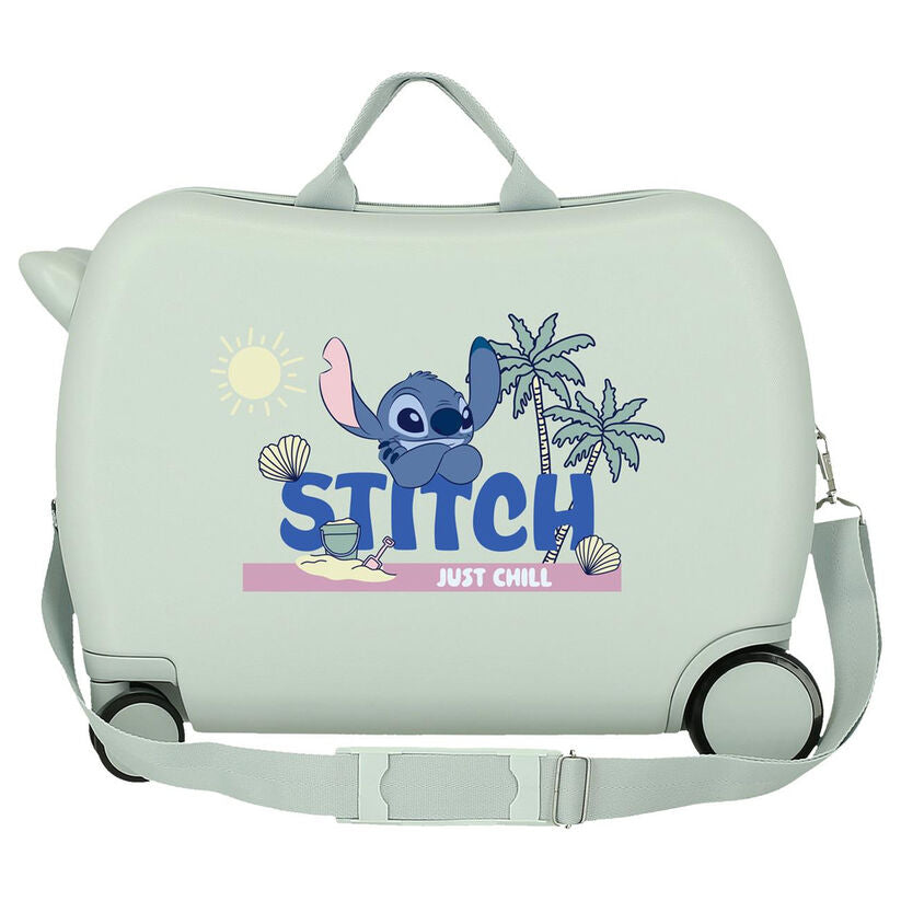Maleta trolley verde menta Stitch Disney Just Chill de 50 cm - 3