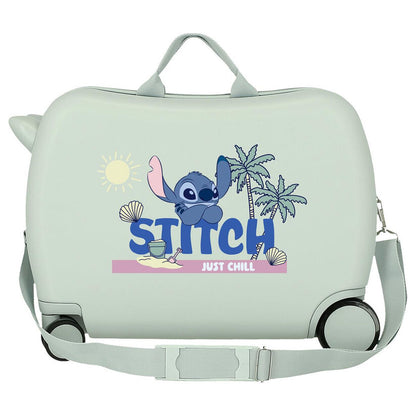 Maleta trolley verde menta Stitch Disney Just Chill de 50 cm - 3