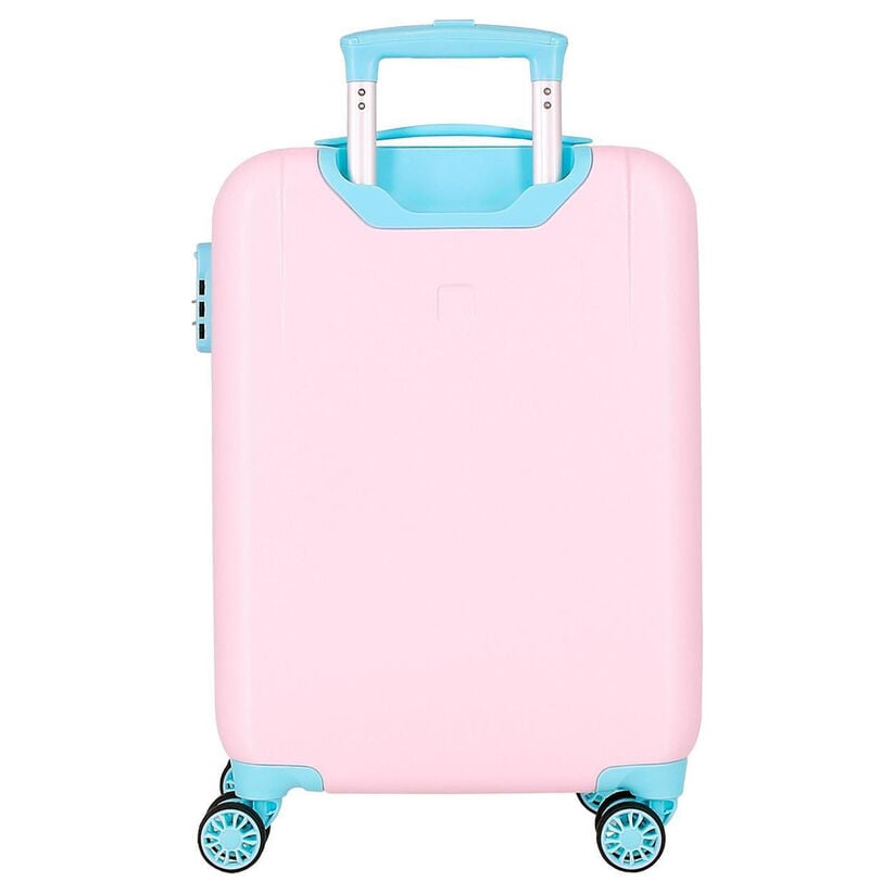 Maleta trolley rosa de Disney La Bella y la Bestia con Chip - 3
