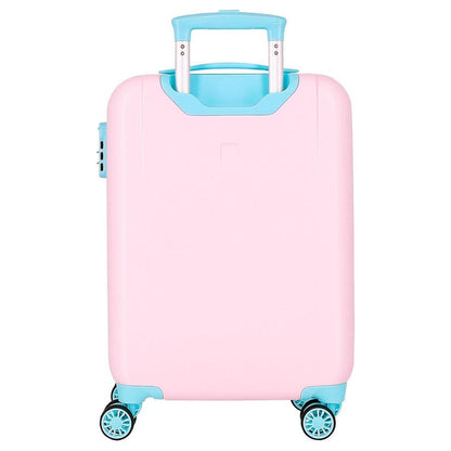 Maleta trolley rosa de Disney La Bella y la Bestia con Chip - 3