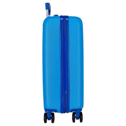 Maleta trolley azul Movom Monsters de 55 cm con estampado de monstruos - 4