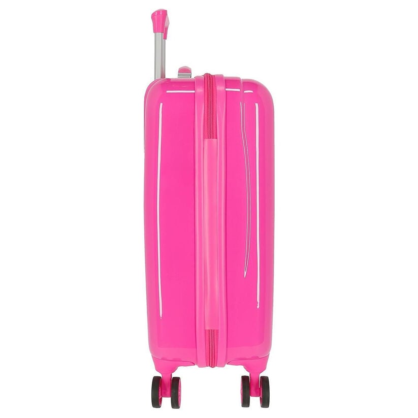 Maleta trolley rosa de ABS con diseño de Minnie Disney - 4