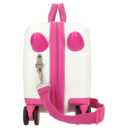 Maleta trolley ABS de Skye de PAW Patrol en blanco y rosa - 4