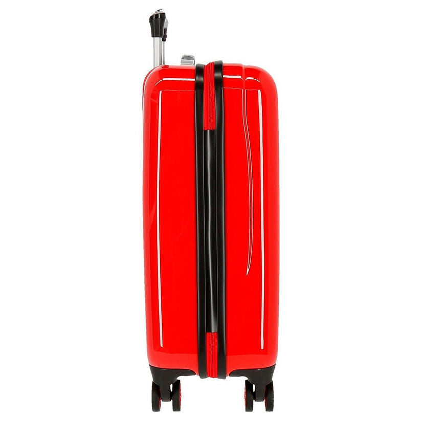 Maleta trolley roja de Spider-Man Marvel con cuatro ruedas - 4