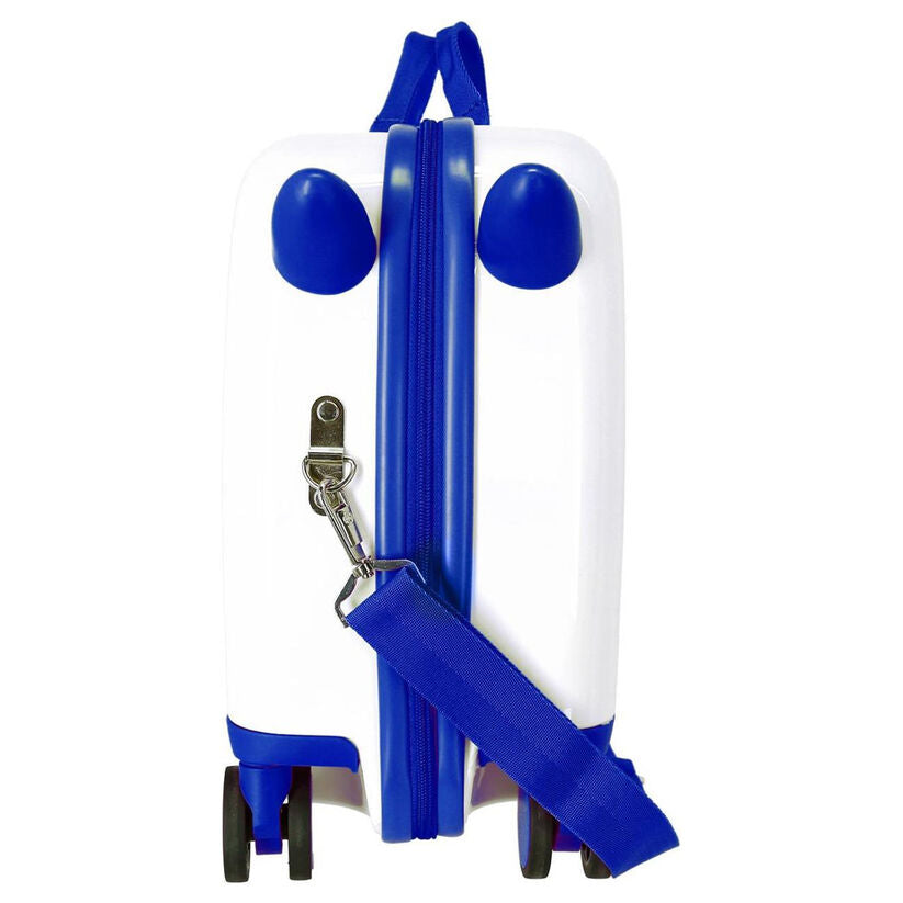 Maleta trolley blanca Star Wars Characters con ruedas azules - 4