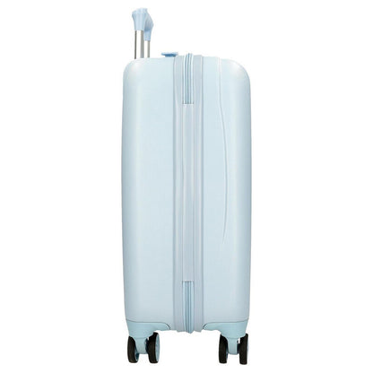 Maleta trolley azul claro de Mickey Disney con cuatro ruedas - 4