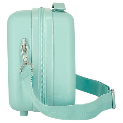 Neceser ABS verde menta de Stitch Disney adaptable a trolley - 5