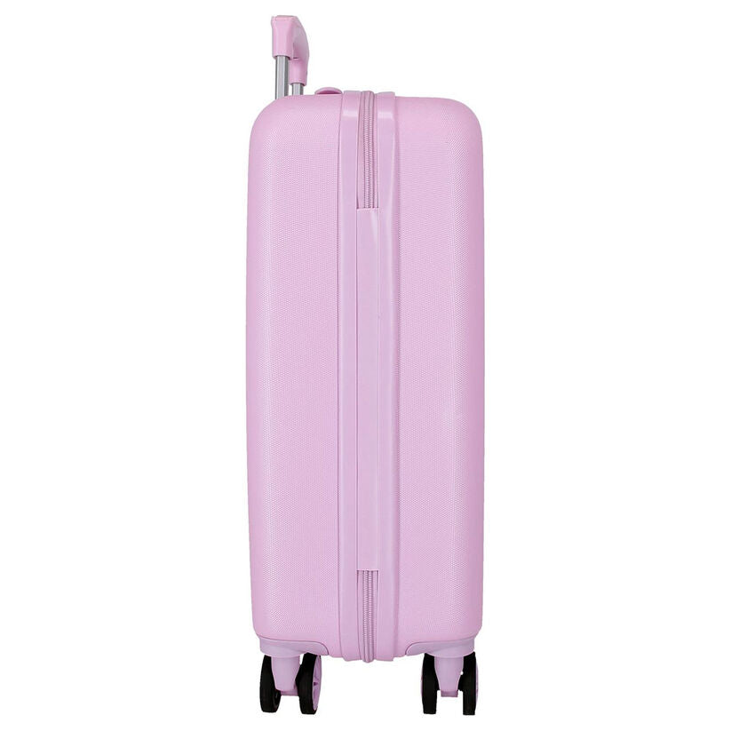 Maleta rosa Stitch Disney de 55 cm con tablas de surf - 5