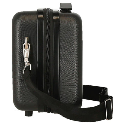 Neceser negro de ABS Kuromi Retropop adaptable a trolley - 4
