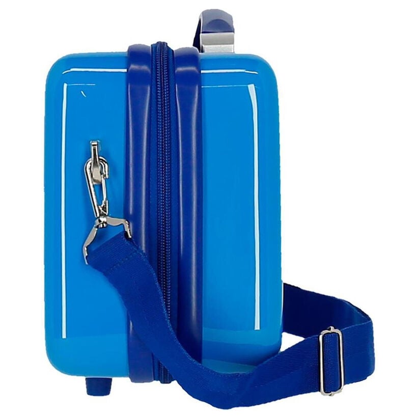 Neceser azul de ABS Paw Patrol con asa y correa lateral - 4