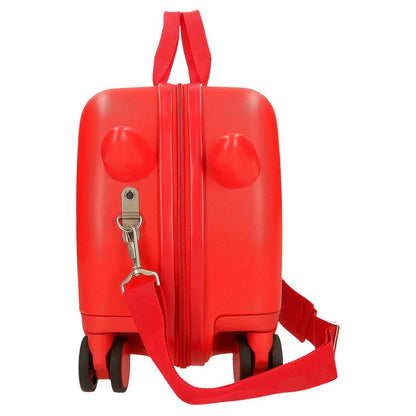 Maleta trolley roja Paw Patrol Forever Fun con cuatro ruedas - 6