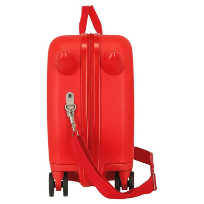 Maleta trolley roja Paw Patrol Forever Fun con ruedas dobles - 6