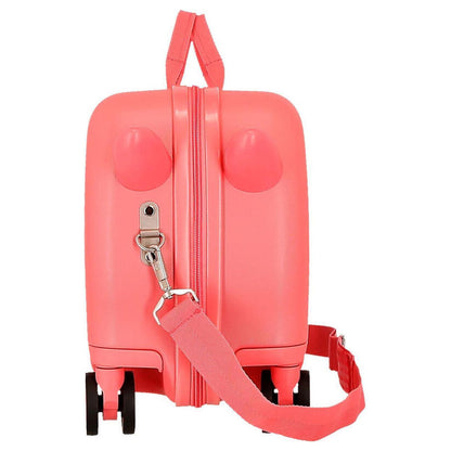 Maleta trolley ABS rosa coral de Minnie Disney Loving Life - 5