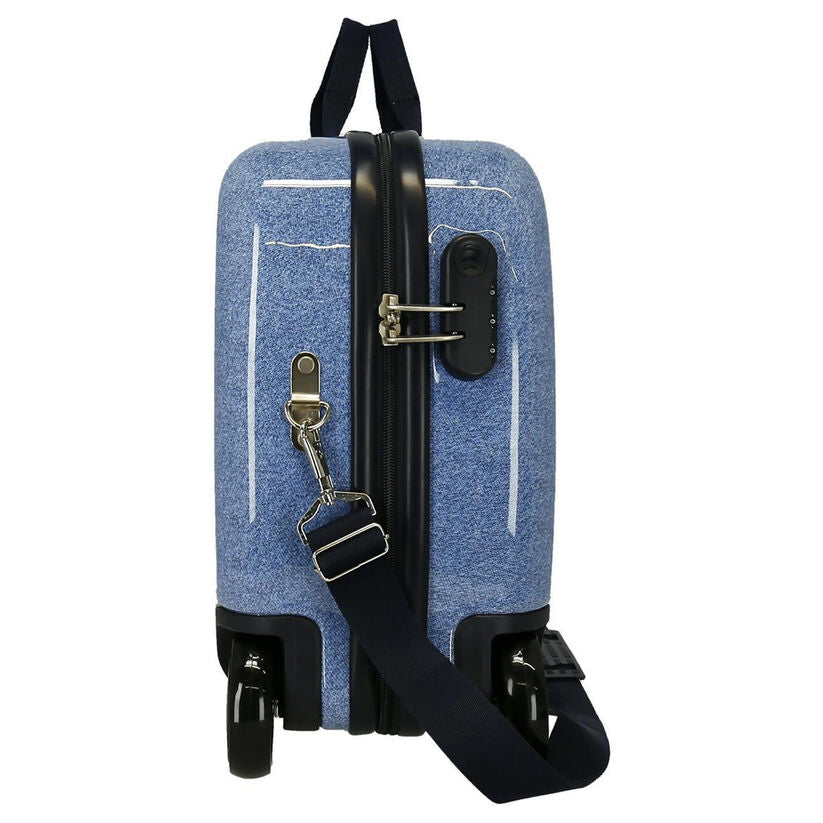 Maleta trolley ABS azul de Stitch Disney de 50 cm - 5