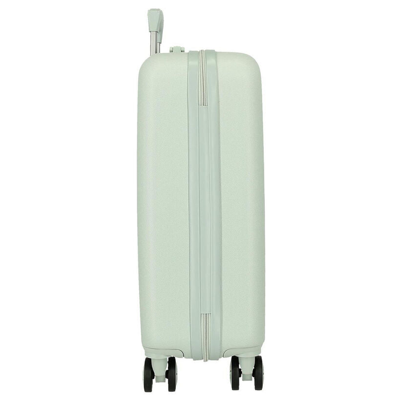 Maleta trolley ABS Hello Kitty verde claro con cuatro ruedas - 5