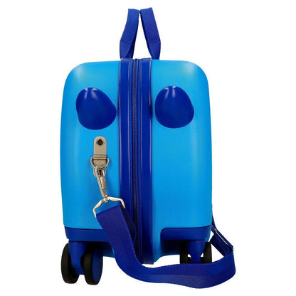 Maleta trolley azul de ABS con diseño de Mickey Disney - 5