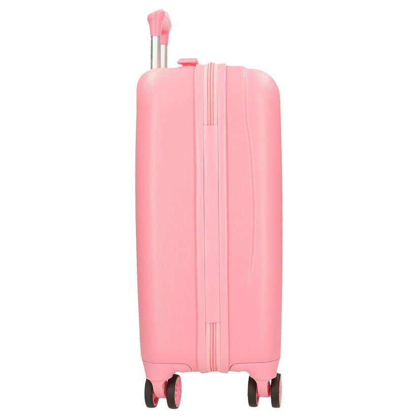 Maleta trolley rosa Minnie Disney Find Your Joy con cuatro ruedas - 4