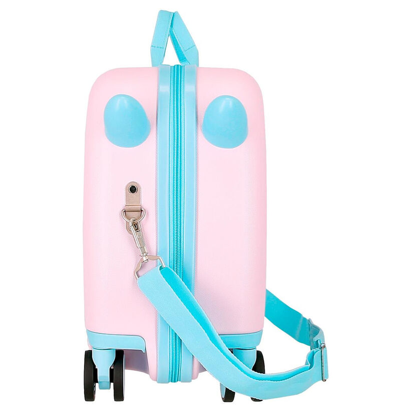Maleta trolley rosa de ABS con diseño de Stitch Disney - 4