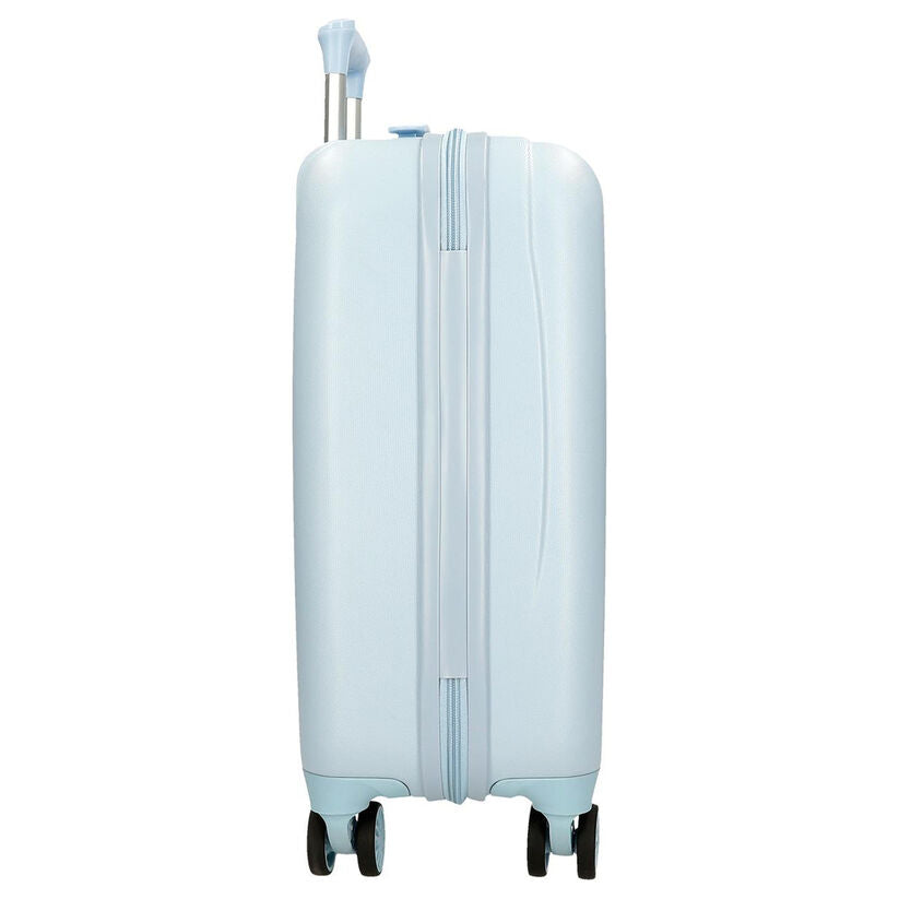 Maleta trolley ABS azul claro con Mickey Disney - 4