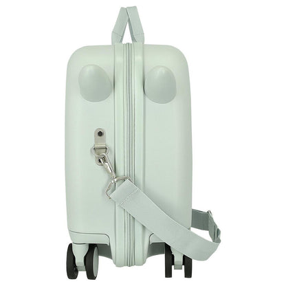 Maleta trolley ABS Stitch Disney Keep Going en verde menta - 6
