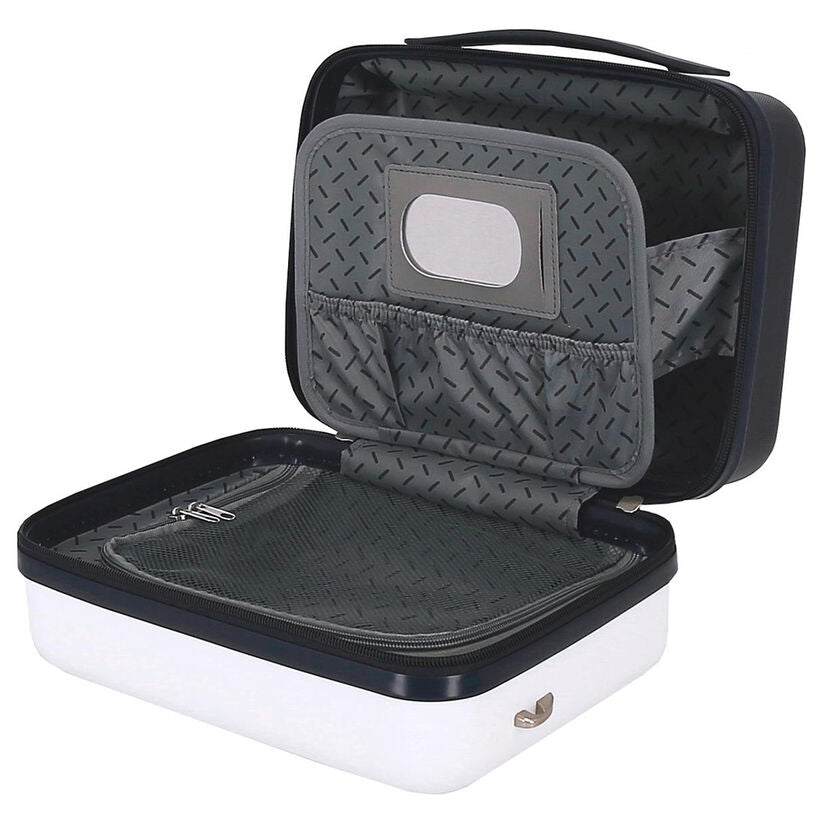 Neceser ABS Monsters Movom blanco con asa y bandolera - 5
