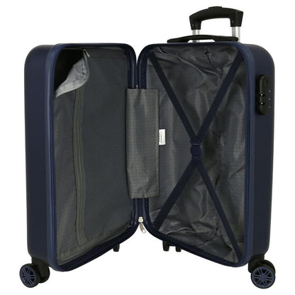 Maleta trolley ABS Marvel Avengers azul marino con cuatro ruedas - 5