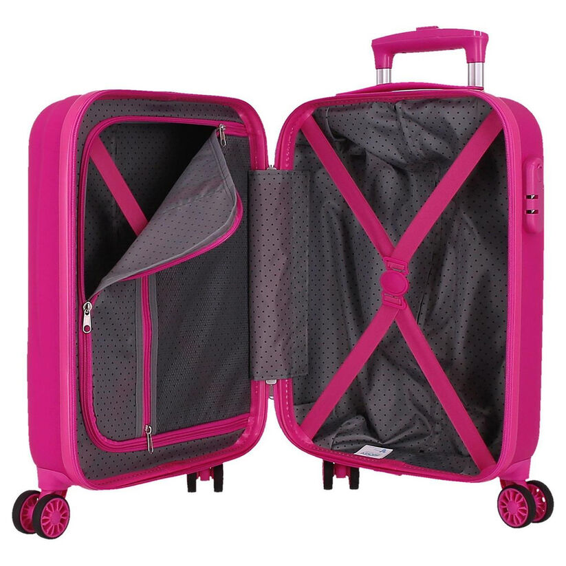Maleta trolley rosa de Skye Paw Patrol con cuatro ruedas - 5