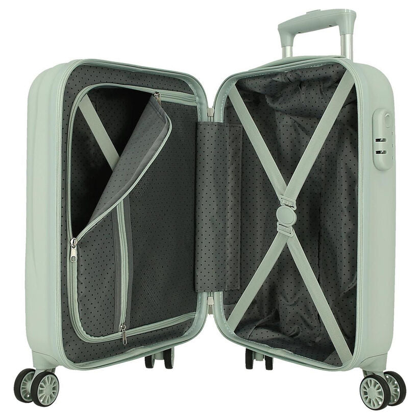 Maleta trolley verde de Winnie the Pooh Disney con cuatro ruedas - 5