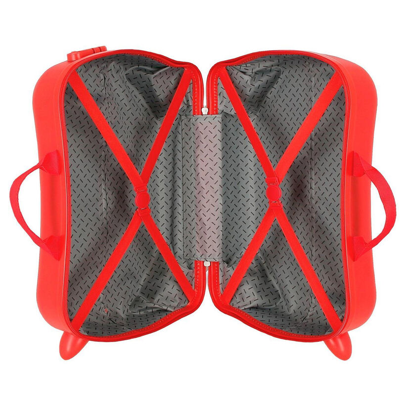 Maleta trolley roja de ABS con diseño de Spider-Man - 4