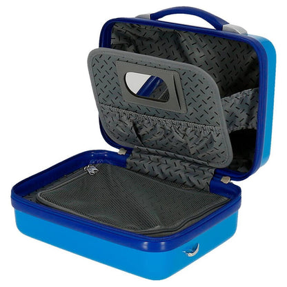 Neceser azul de ABS Paw Patrol con asa y correa lateral - 5