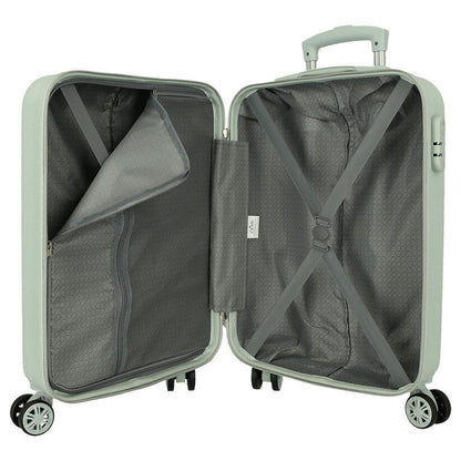 Maleta trolley ABS Hello Kitty verde claro con cuatro ruedas - 6