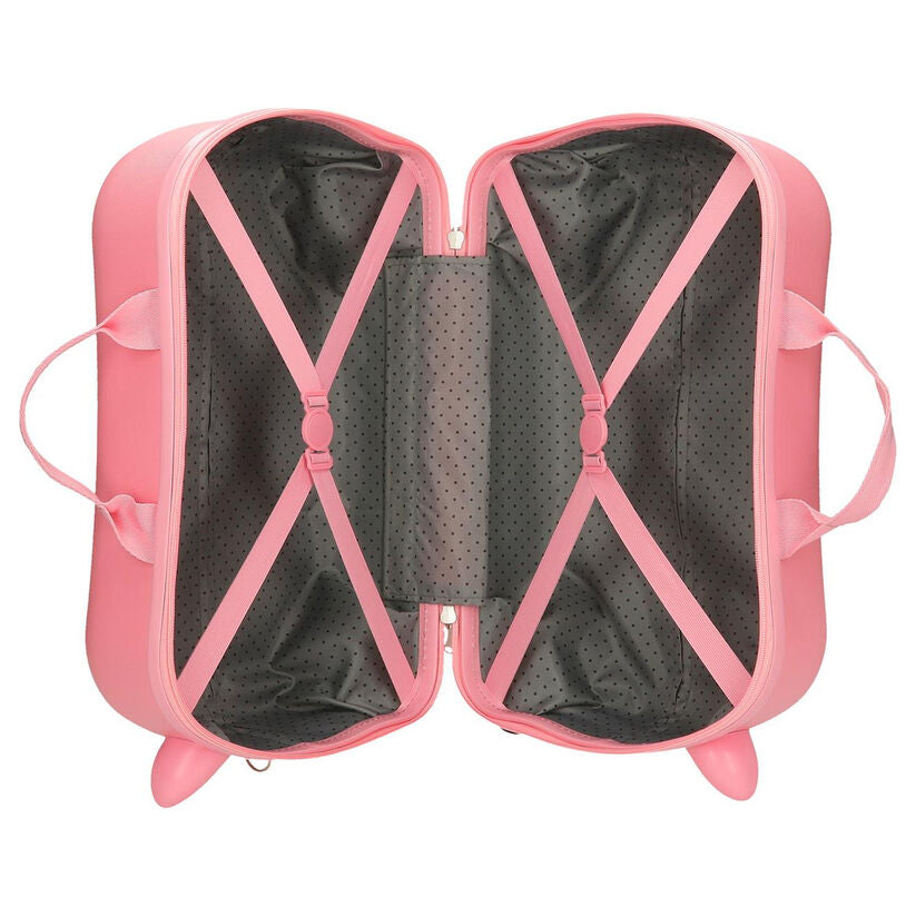 Maleta trolley rosa de ABS con diseño de Stitch Disney - 7