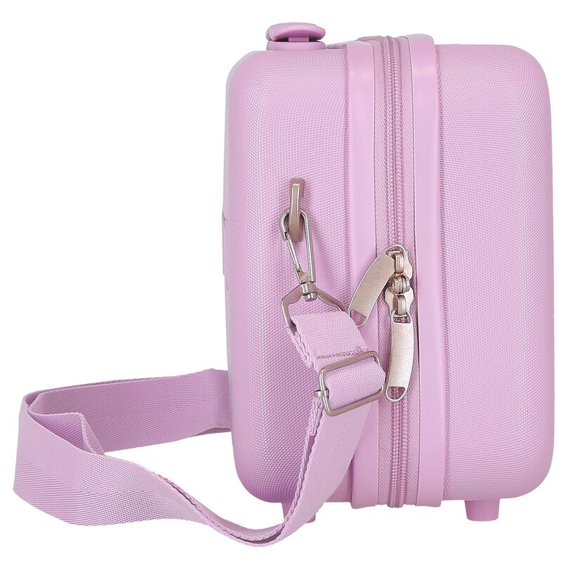 Neceser Movom Good Day rosa lila de ABS con estampado floral - 2