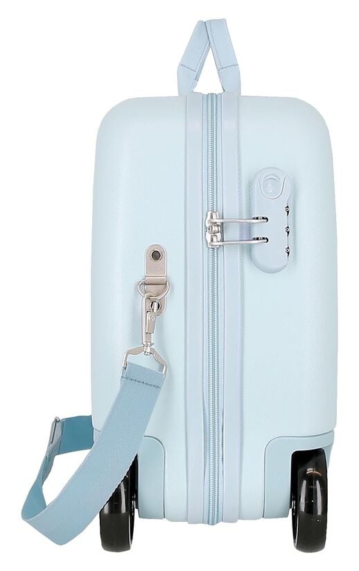 Maleta trolley azul claro Frozen Disney con Elsa y Anna - 2