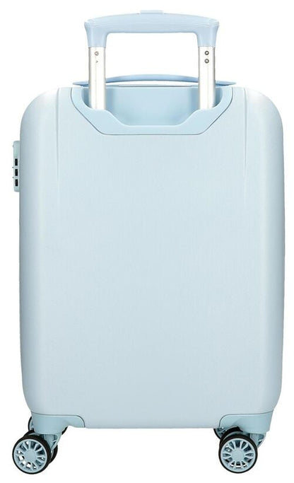 Maleta trolley Frozen Disney azul claro con Elsa y Anna - 3