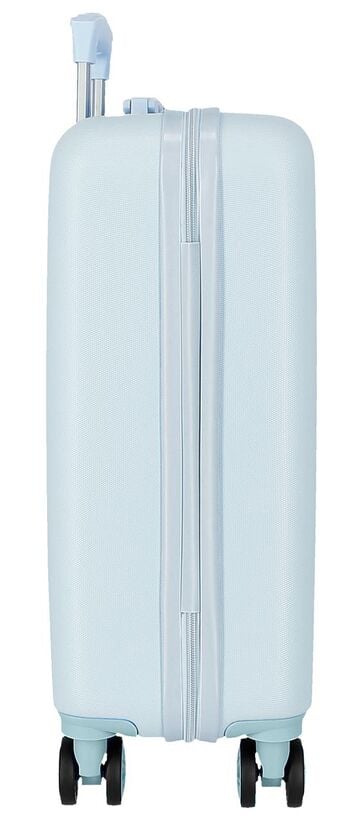 Maleta trolley Movom Best Wishes azul claro con corazones - 4