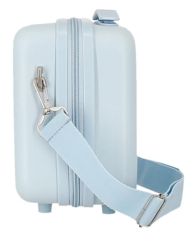 Neceser ABS Movom azul claro Best Wishes con correa lateral - 4