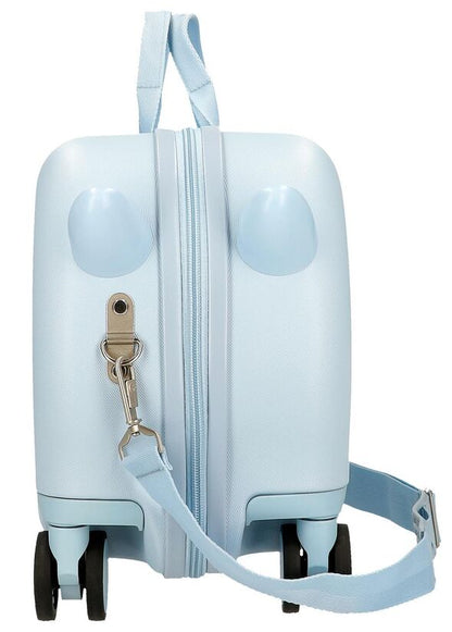 Maleta trolley azul claro Disney Frozen con Elsa y Anna - 4