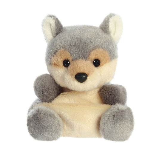 Peluche Lobo AURORA Palm Pals gris y crema