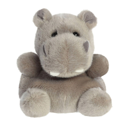 Peluche de hipopótamo gris AURORA Palm Pals de 13 cm