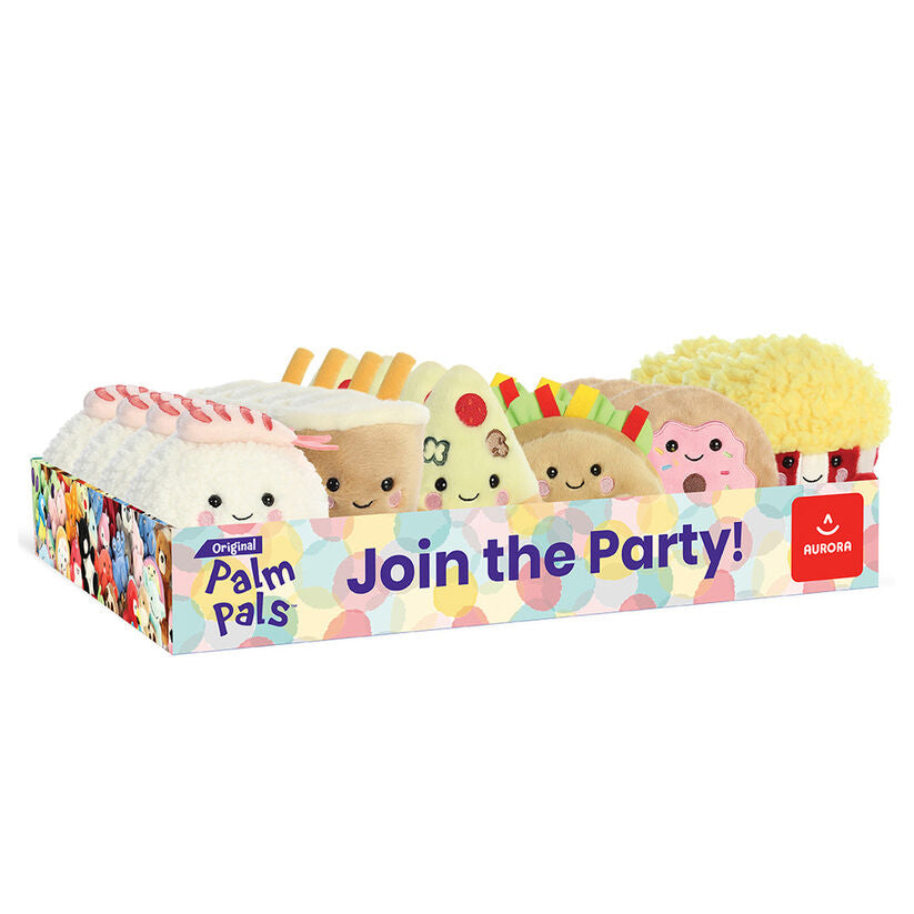 Surtido de peluches Palm Pals de comida y bebida de AURORA