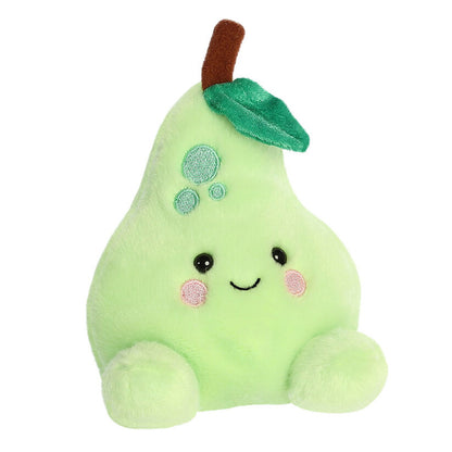Peluche Palm Pals con forma de pera verde y rostro bordado - 2