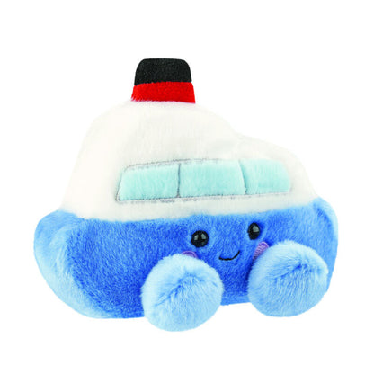 Peluche Palm Pals de AURORA con forma de barco azul y blanco - 2