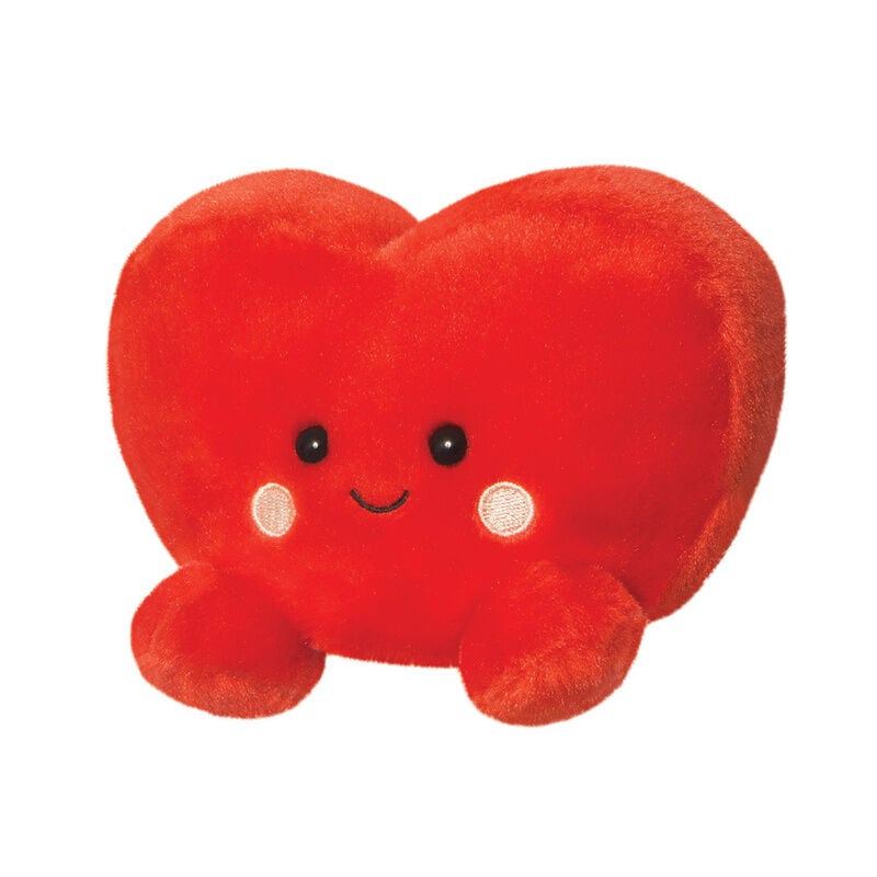 Peluche rojo con forma de corazón AURORA Palm Pals de 13 cm - 2