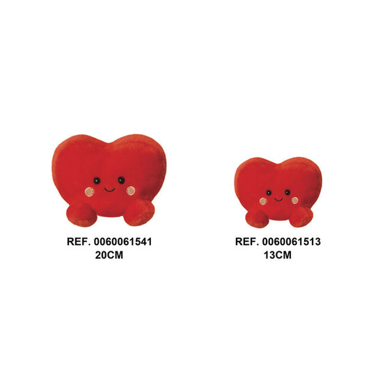 Expositor AURORA Palm Pals con peluches rojos de corazón - 2